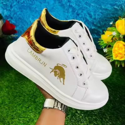 Sneakers for men China | Pure white sneakers shoes for men new collection 2025 | Lamborgin Sneakers for men